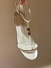 Kitlife Gucci 25SS Bamboo Buckle Sandals White - 5