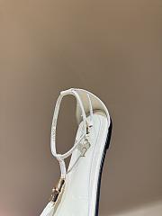 Kitlife Gucci 25SS Bamboo Buckle Sandals White - 3