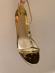 Kitlife Gucci 25SS Bamboo Buckle Sandals Gold - 6