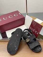 Kitlife Gucci Sandals With Double G in Black - 2