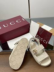 Kitlife Gucci Sandals With Double G in White - 5