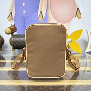 Kitlife Louis Vuitton Nigo Bag Brown M25866 15x21.5x10cm - 6