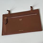 Kitlife Fendi Roll Grey Denim Jacquard Bag 22x14x18cm - 6