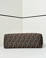 Kitlife Fendi Brown FF Monogram Tote Bag 34x13x27cm - 4