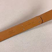 Kitlife Hermes Kelly Belt Black With Gold / Silver Buckle 1.8cm - 4