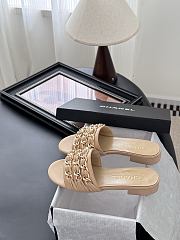 Kitlife Chanel 25C Chain Slides in Beige - 2