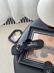 Kitlife Chanel 25K Camellia Slippers Black  - 5