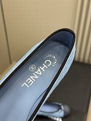 Kitlife Chanel Classic Ballet Shoes Light Blue - 6