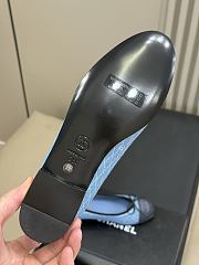 Kitlife Chanel Classic Ballet Shoes Light Blue - 5