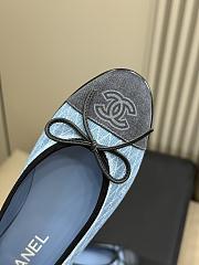 Kitlife Chanel Classic Ballet Shoes Light Blue - 3