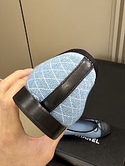 Kitlife Chanel Classic Ballet Shoes Light Blue - 2