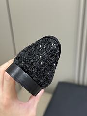 Kitlife Chanel Classic Ballet Shoes Black Tweed - 2