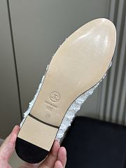 Kitlife Chanel Classic Ballet Shoes White Tweed - 2