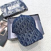 Kitlife Dior Blue Denim Baseball Cap - 3