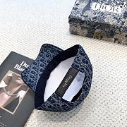 Kitlife Dior Blue Denim Baseball Cap - 2
