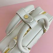 Kitlife Miu Miu Arcadie Leather Bag White 500142 22x10.5x7.5cm - 6