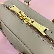 Kitlife Miu Miu Arcadie Leather Bag Beige 500142 22x10.5x7.5cm - 5