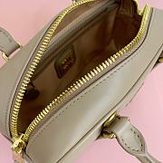 Kitlife Miu Miu Arcadie Leather Bag Beige 500142 22x10.5x7.5cm - 3