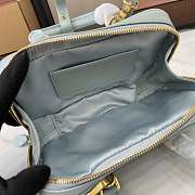 Kitlife Miu Miu Arcadie Leather Bag Light Blue 500142 22x10.5x7.5cm - 2