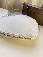 Kitlife Alaia Coeur Love Bag in White 21x17x5cm - 4