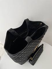Kitlife Saint Laurent Icare Maxi Shopping Black Bag 698651 58x47x8cm - 6