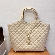 Kitlife Saint Laurent Icare Maxi Shopping Beige Bag 698651 58x47x8cm - 1