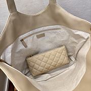 Kitlife Saint Laurent Icare Maxi Shopping Beige Bag 698651 58x47x8cm - 3