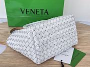 Kitlife Bottega Veneta Mini Cabat White Bag 709464 20x15x12 cm - 5