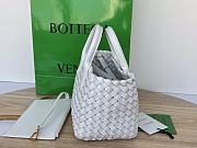 Kitlife Bottega Veneta Mini Cabat White Bag 709464 20x15x12 cm - 4