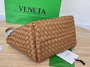 Kitlife Bottega Veneta Mini Cabat Brown Bag 709464 20x15x12 cm - 6