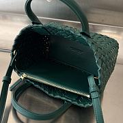 Kitlife Bottega Veneta Mini Cabat Green Bag 709464 20x15x12 cm - 5