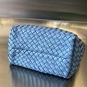 Kitlife Bottega Veneta Mini Cabat Blue Bag 709464 20x15x12 cm - 6