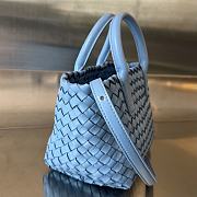 Kitlife Bottega Veneta Mini Cabat Blue Bag 709464 20x15x12 cm - 3