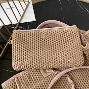 Kitlife Chanel 25 Coco Beach Bag Beige & Pink 34cm - 4