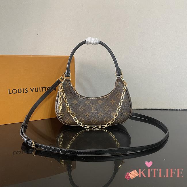 Kitlife Louis Vuitton Catchy PM Bag Brown Monogram Canvas M25223 24x10x6cm - 1