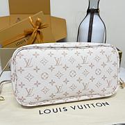 Kitlife Louis Vuitton Neverfull Inside Out MM Bag Dune & Hazelnut M25665 31x28x14cm - 5