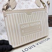 Kitlife Louis Vuitton Neverfull Inside Out MM Bag Dune & Hazelnut M25665 31x28x14cm - 4