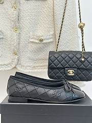 Kitlife Chanel 25P Classic Ballet Shoes Black - 2