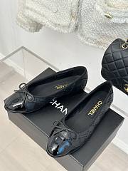 Kitlife Chanel 25P Classic Ballet Shoes Black - 3