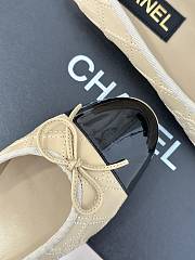Kitlife Chanel 25P Classic Ballet Shoes Black & Beige - 4