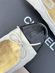 Kitlife Chanel 25P Classic Ballet Shoes Black & White - 6