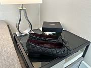 Kitlife Chanel Black Quilted Leather CC Logo Classic Cap Toe Ballet Flat Shoes - 5
