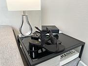 Kitlife Chanel 25P Black Leather Sandals - 4