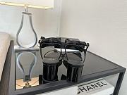 Kitlife Chanel 25P Black Leather Sandals - 2