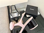 Kitlife Chanel 25P Pink Leather Sandals - 2