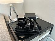 Kitlife Chanel 25P Velcro Sandals Black  - 2