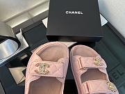 Kitlife Chanel 25P Velcro Sandals Pink - 5