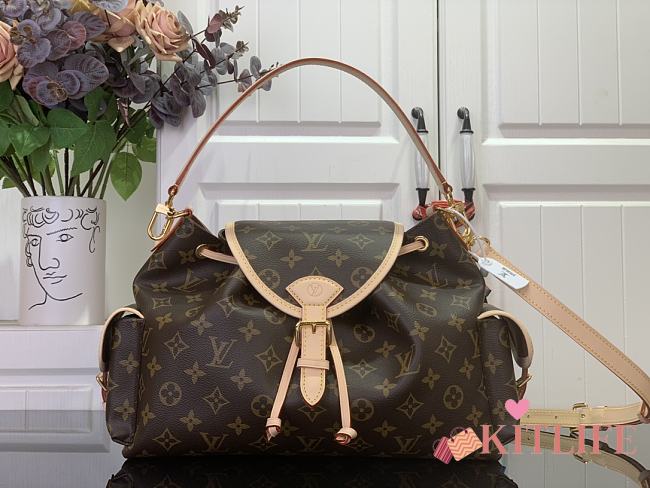 Kitlife Louis Vuitton Odyssee MM Bag Brown M26040 36x24x18cm - 1