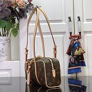 Kitlife Louis Vuitton Hang On Bag Brown Monogram M47031 26x11.5x6.5cm - 6