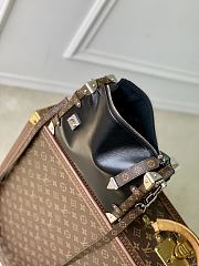 Kitlife Louis Vuitton Side Trunk Vibe MM Bag Black M15195 23.5x16x8.5cm - 5